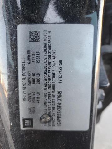 2015 BUICK VERANO CON - 1G4PR5SK6F4137649