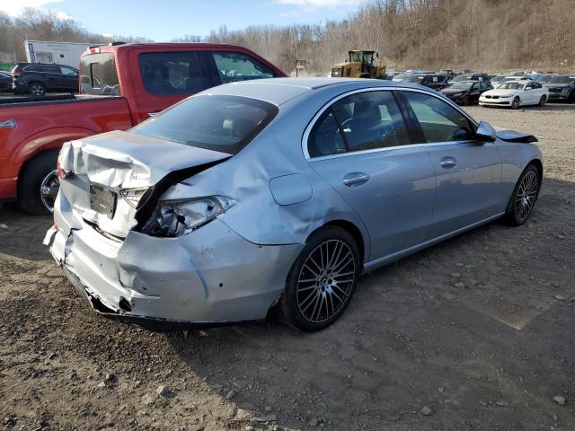 MERCEDES-BENZ C 300 4MAT 2023 silver  gas W1KAF4HB3PR150583 photo #4