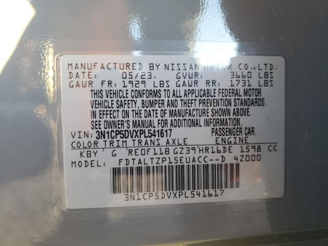 2023 NISSAN KICKS SR 3N1CP5DVXPL541617
