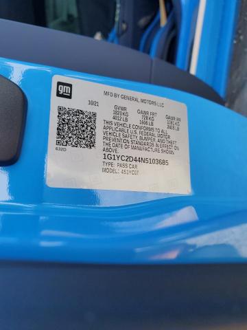 2022 CHEVROLET CORVETTE S 1G1YC2D44N5103685