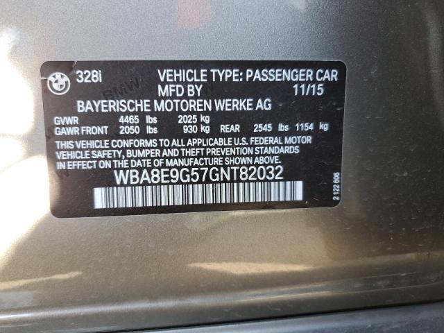 2016 BMW 328 I SULE - WBA8E9G57GNT82032
