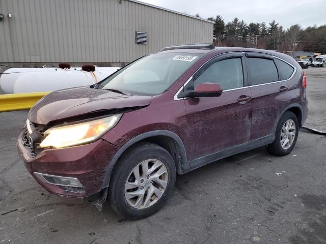 HONDA CR-V EX 2015 maroon 4dr spor gas 5J6RM4H50FL113189 photo #1