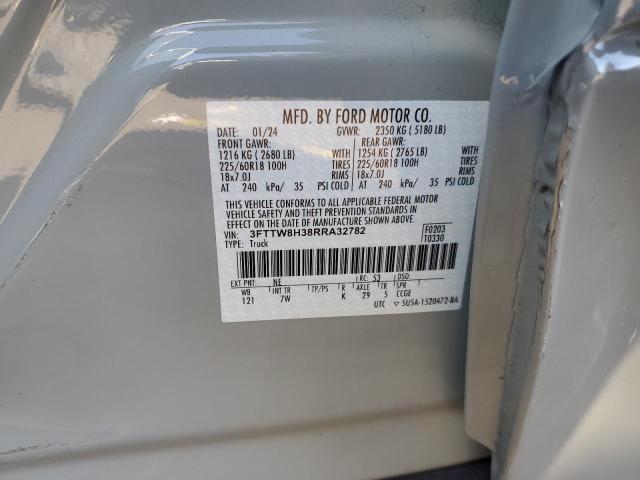 2024 FORD MAVERICK X - 3FTTW8H38RRA32782