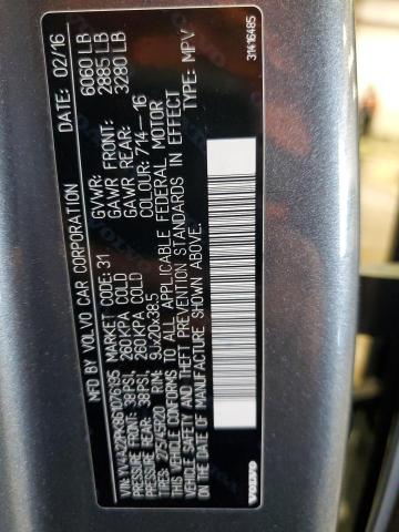 2016 VOLVO XC90 T6 - YV4A22PK8G1076195