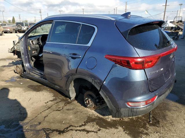 KIA SPORTAGE L 2018 blue  gas KNDPM3AC7J7459130 photo #3