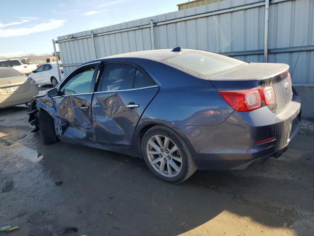 CHEVROLET MALIBU LTZ 2013 blue sedan 4d gas 1G11H5SA4DF162726 photo #3