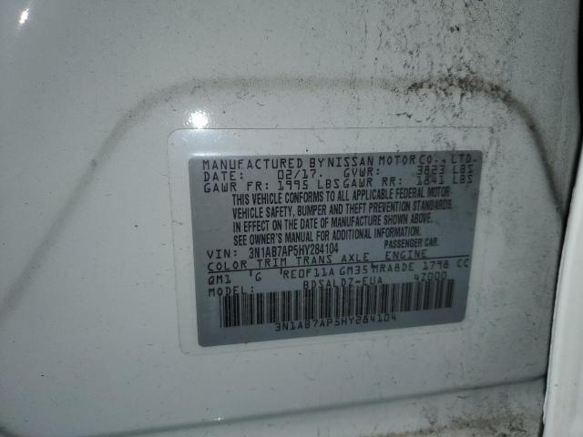 2017 NISSAN SENTRA #3287311987