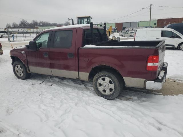 FORD F150 SUPER 2004 red crew pic gas 1FTRW12W74KD07625 photo #3