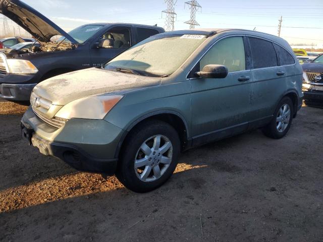 HONDA CR-V EX 2008 green  gas JHLRE48518C062889 photo #1