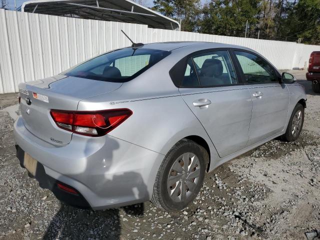 KIA RIO LX 2020 silver  gas 3KPA24AD6LE326968 photo #4