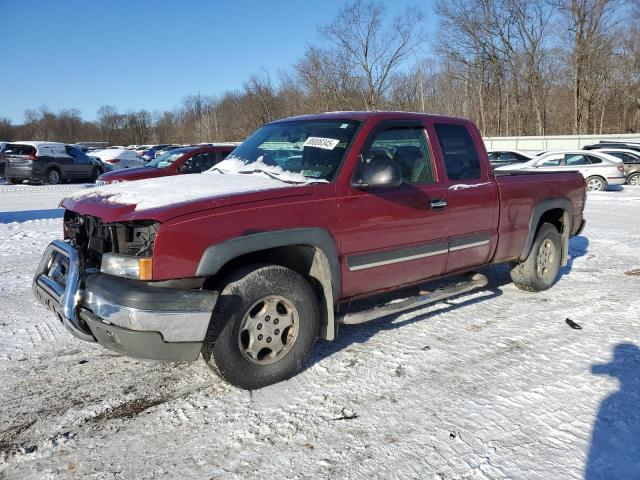 CHEVROLET SILVERADO 2004 maroon 4dr ext gas 2GCEK19TX41133653 photo #1