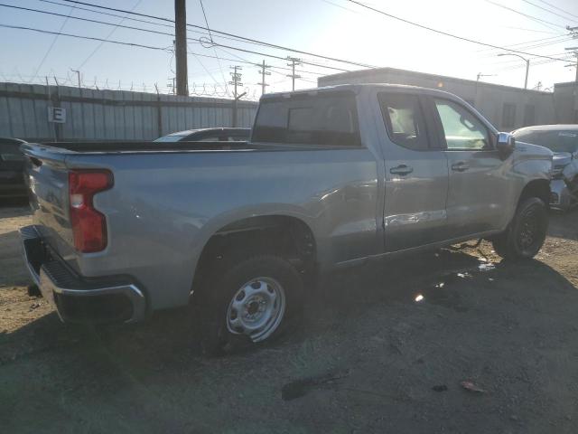 CHEVROLET SILVERADO 2024 silver  gas 1GCRDDED2RZ194621 photo #4