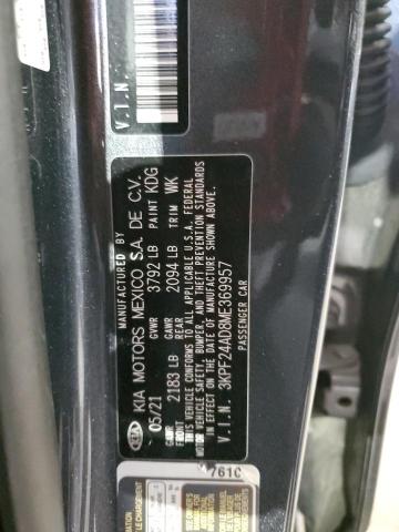 2021 KIA FORTE FE - 3KPF24AD8ME369957