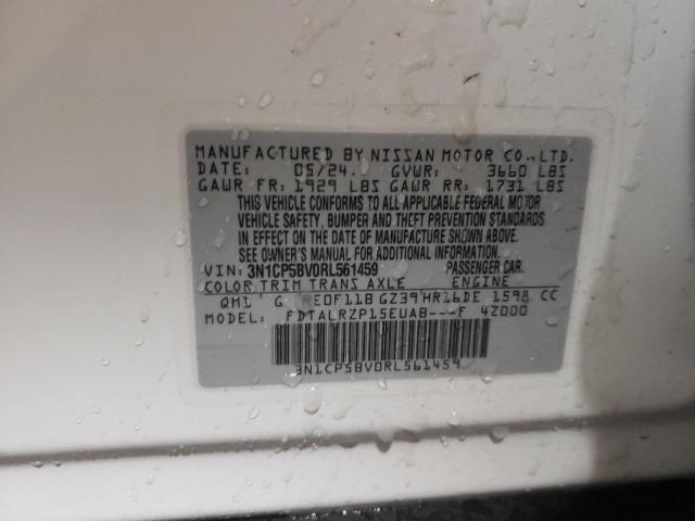 2024 NISSAN KICKS S - 3N1CP5BV0RL561459
