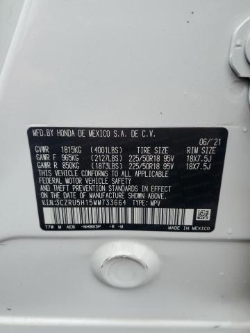 2021 HONDA HR-V SPORT - 3CZRU5H15MM733664
