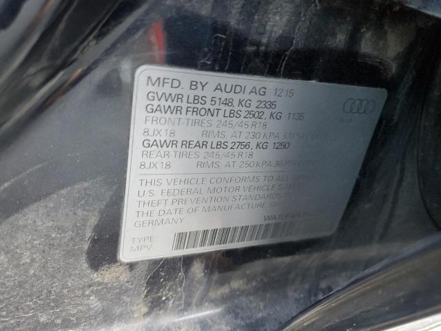 2016 AUDI A4 ALLROAD WA1UFAFL7GA014953