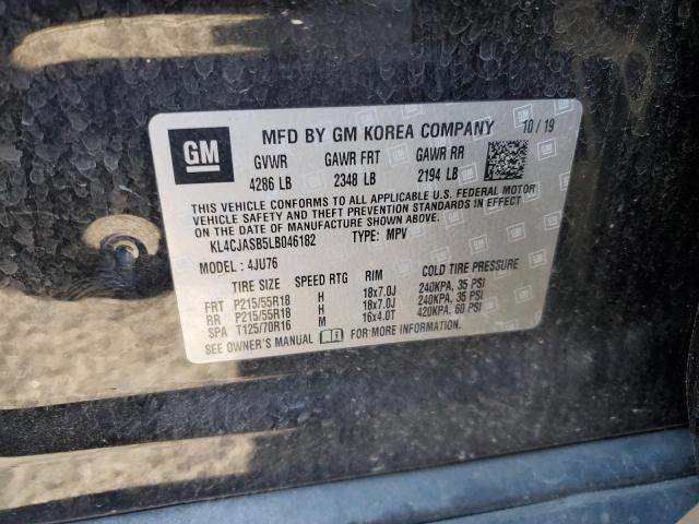 2020 BUICK ENCORE PRE - KL4CJASB5LB046182
