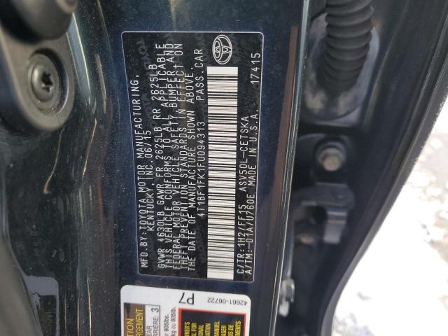 2015 TOYOTA CAMRY 4T1BF1FK1FU094313