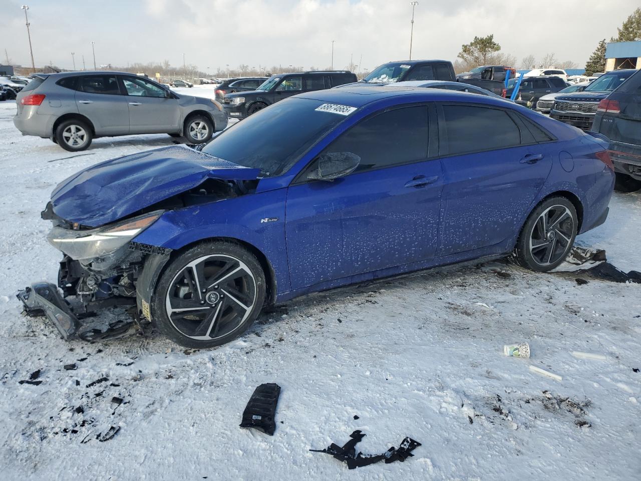  Salvage Hyundai ELANTRA