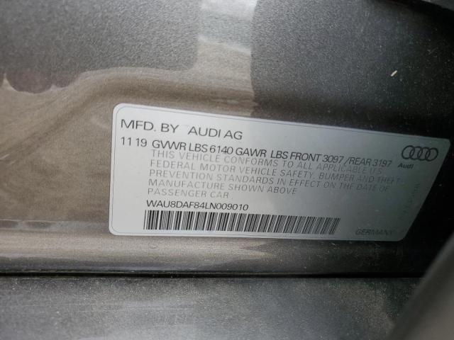2020 AUDI A8 L WAU8DAF84LN009010