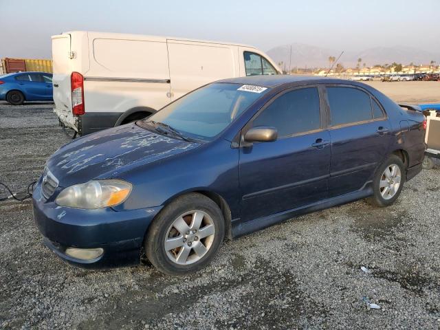 TOYOTA COROLLA CE 2006 blue  gas 1NXBR30E66Z648709 photo #1