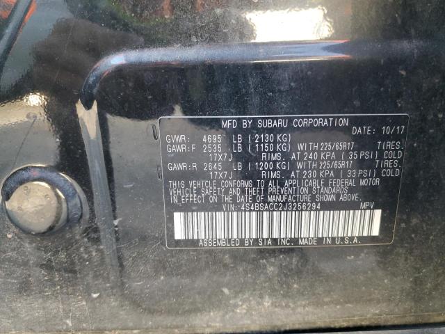 2018 SUBARU OUTBACK 2. - 4S4BSACC2J3256294