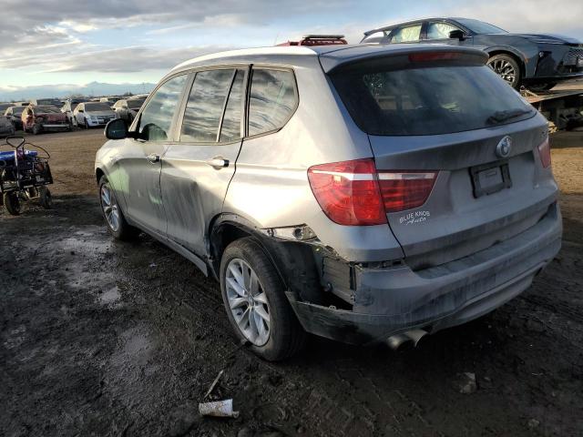 BMW X3 XDRIVE2 2017 blue  gas 5UXWX9C30H0W66995 photo #3