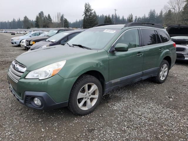 SUBARU OUTBACK 2. 2014 green  gas 4S4BRBDC9E3233777 photo #1