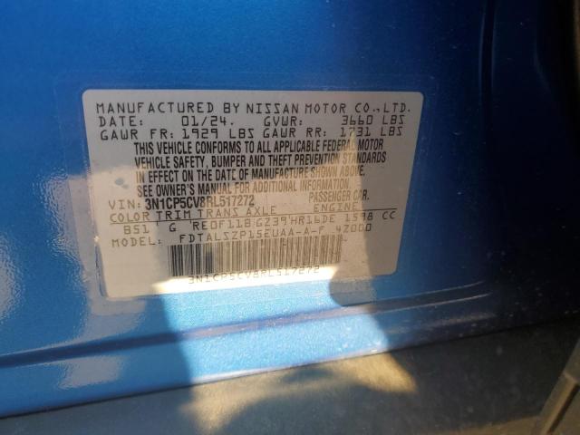 2024 NISSAN KICKS SV - 3N1CP5CV8RL517272