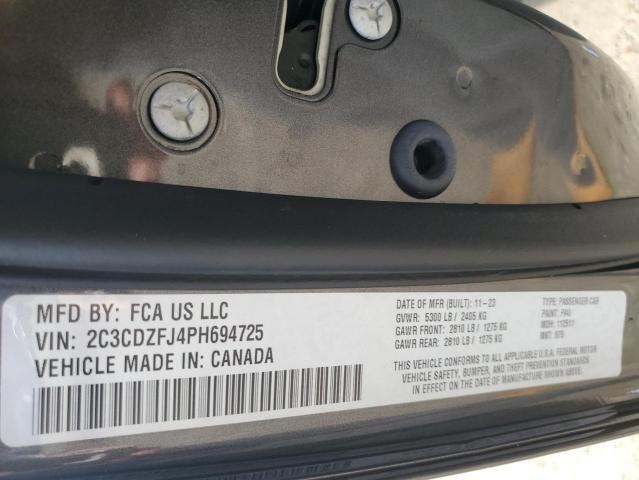 2023 DODGE CHALLENGER - 2C3CDZFJ4PH694725