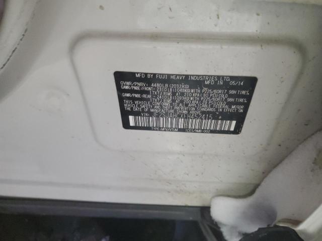 2015 SUBARU FORESTER 2 - JF2SJAHCXFH452415