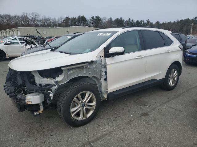 FORD EDGE SEL 2015 white 4dr spor gas 2FMTK4J95FBB87797 photo #1