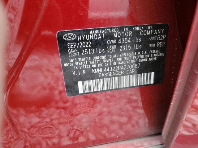 2023 HYUNDAI SONATA SEL - KMHL44J22PA270887