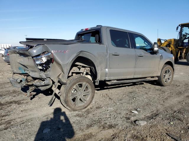 FORD F150 SUPER 2021 gray  hybrid engine 1FTFW1ED3MFB95055 photo #4