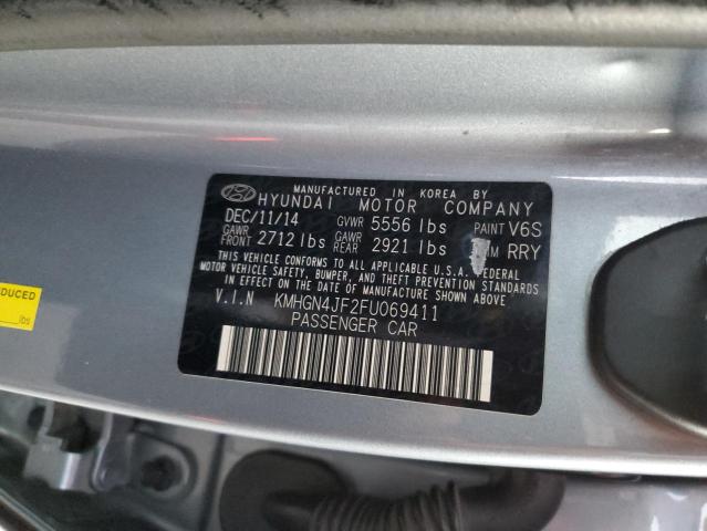 2015 HYUNDAI GENESIS 5. KMHGN4JF2FU069411