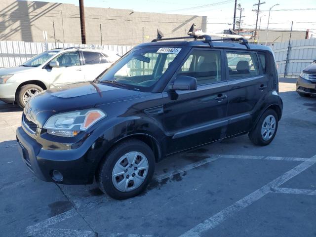 KIA SOUL 2011 black  gas KNDJT2A1XB7216933 photo #1