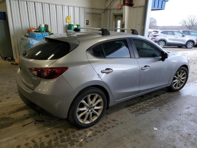 MAZDA 3 TOURING 2014 silver  gas JM1BM1L34E1104095 photo #4