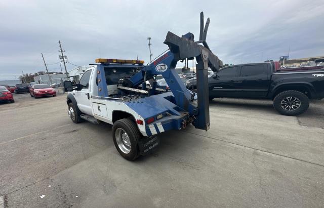 FORD F550 SUPER 2007 white chassis diesel 1FDAF56P07EA37403 photo #4