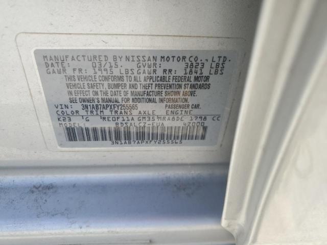 2015 NISSAN SENTRA S - 3N1AB7APXFY255565