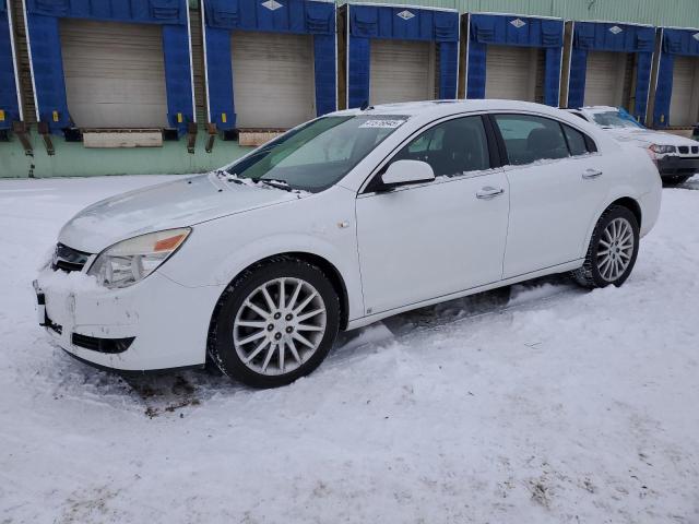 SATURN AURA XR 2009 white  gas 1G8ZX57719F224515 photo #1