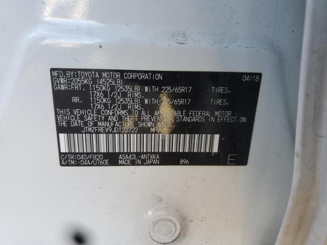 2018 TOYOTA RAV4 LE - JTMZFREV9JD122722