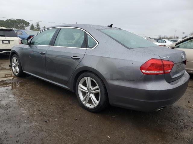 VOLKSWAGEN PASSAT SE 2014 charcoal  gas 1VWBT7A33EC072833 photo #3