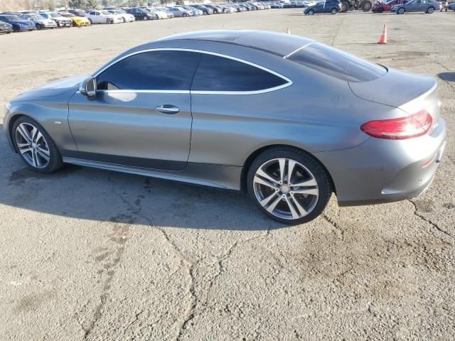 MERCEDES-BENZ C 300 2017 gray  gas WDDWJ4JB1HF343588 photo #3