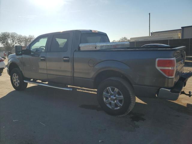 FORD F150 SUPER 2013 gray  flexible fuel 1FTFW1EF0DFB77307 photo #3