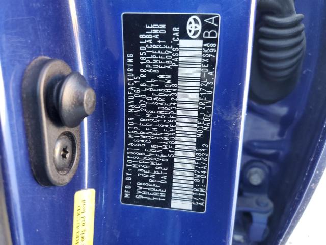 2015 TOYOTA COROLLA L - 5YFBURHE5FP342348