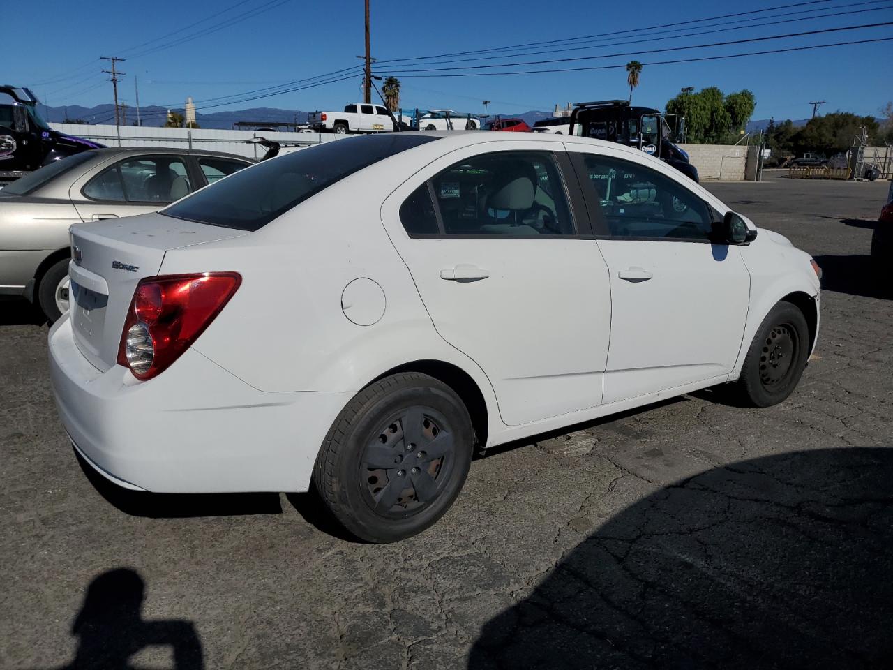 Lot #3055082978 2014 CHEVROLET SONIC LS