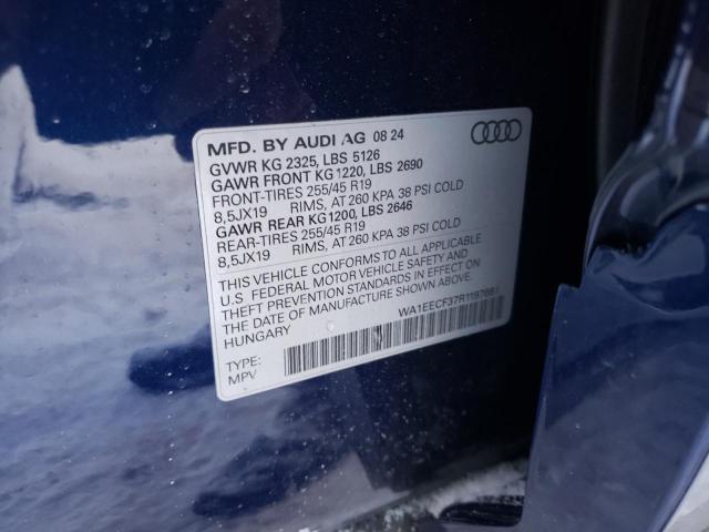 2024 AUDI Q3 PREMIUM - WA1EECF37R1197681