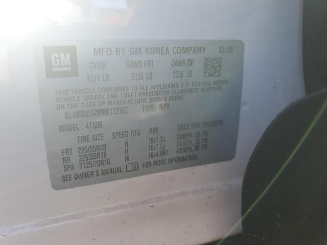 2021 BUICK ENCORE GX - KL4MMDS28MB172762
