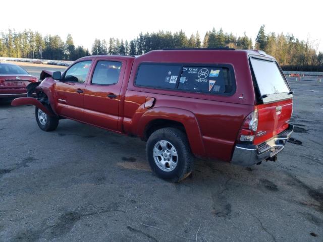 TOYOTA TACOMA DOU 2011 red  gas 3TMMU4FN2BM028222 photo #3