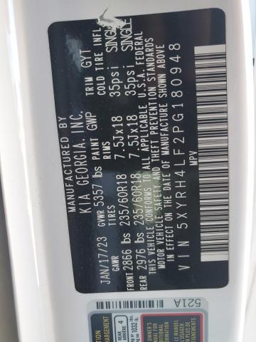 2023 KIA SORENTO EX - 5XYRH4LF2PG180948